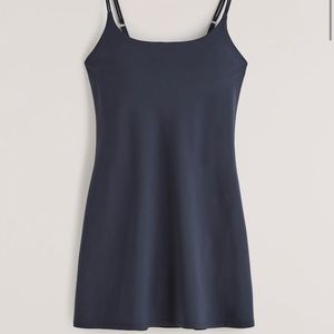 Abercrombie & Fitch Traveler Mini Dress in Navy Blue